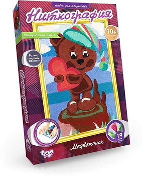 Фото Danko Toys Ниткографія Ведмедик (NG-01-09)