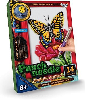 Фото Danko Toys Punch needle Метелик (PN-01-08)