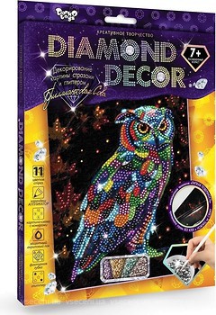 Фото Danko Toys Diamond Decor Бриллиантовая сова (DD-01-09)