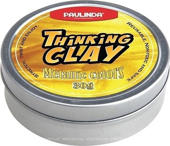 Фото Paulinda Thinking Clay Металик золотой (PL-170205-TCM-01)