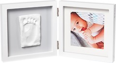 Фото Baby Art Подвійна рамка квадратна Біло - сіра (3601095200)