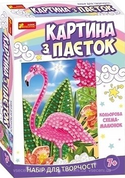 Фото Ranok-Creative Картинка из пайеток Фламинго (4749У/15100434У)