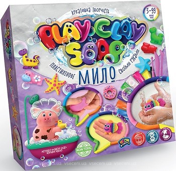Фото Danko Toys Play Clay Soap Пластилінове мило (PCS-01-01U)