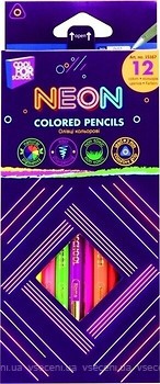 Фото Cool for School Олівці кольорові Neon тригранні (CF15167)