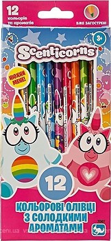 Фото Kangaru Олівці кольорові Scenticorns (KN7067)