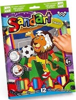Фото Danko Toys Sand Art Лев-футболіст (SA-02-07)