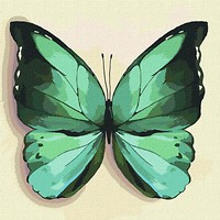 Фото Ідейка Зелений метелик (KHO4208)