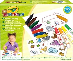 Фото Crayola Mini Kids Мой первый набор для рисования со стикерами (256287.106)