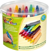 Фото Crayola Mini Kids великі воскові крейди 24 шт. (256243.112)