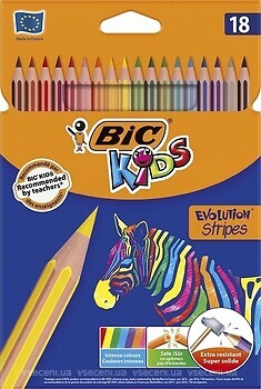 Фото BIC Kids Evolution Stripes (950524)