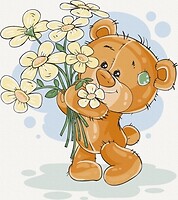 Фото ArtCraft Медвежонок с цветами (15529)