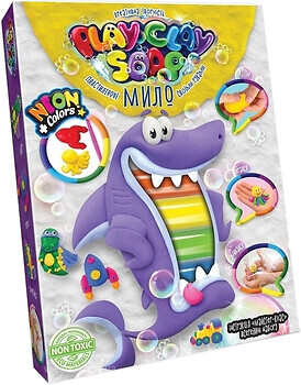 Фото Danko Toys Play Clay Soap Пластилінове мило (PCS-03-04U)