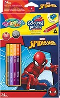 Фото Colorino Duo Colors Карандаши двухсторонние Spiderman (91796PTR)
