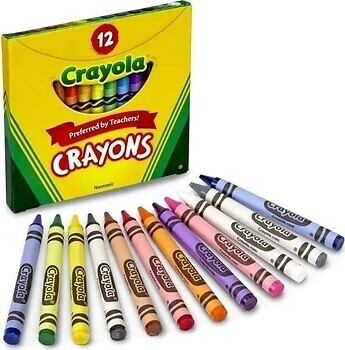Фото Crayola Набір воскових крейд 12 шт. (256239.072)