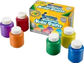 Фото Crayola Metallic Washable (256328.006)