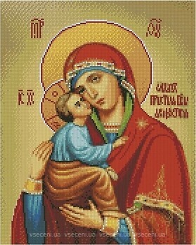 Фото Strateg Акафистная икона Пресвятой Богородицы (FA40821)
