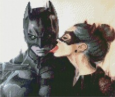 Фото Strateg Бэтмен и женщина-кошка (HX023)