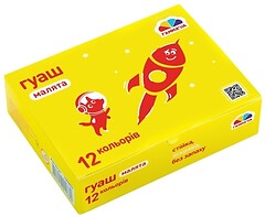Фото Гамма Гуаш Діти 12 квітів (100203)