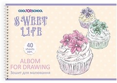 Фото Cool for School Альбом для малювання на пружині Sweet Life (CF60904-09)