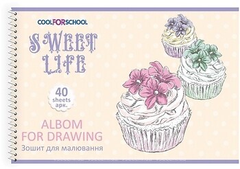 Фото Cool for School Альбом для малювання на пружині Sweet Life (CF60904-09)