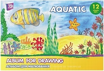Фото Cool for School Альбом для малювання на скобі Aquatic (CF60901-01)