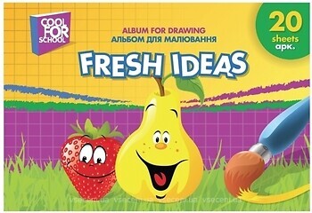Фото Cool for School Альбом для малювання на пружині Fresh Ideas (CF60903-07)