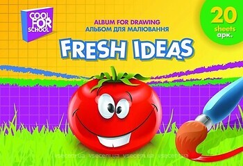 Фото Cool for School Альбом для малювання на пружині Fresh Ideas Помідор (CF60903-01)