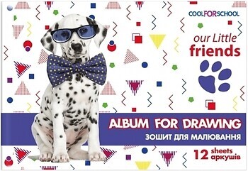 Фото Cool for School Альбом для малювання на скобі Песик (CF60905-01)