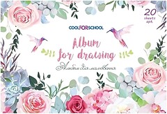 Фото Cool for School Альбом для малювання на скобі Квіти (CF60902-11)