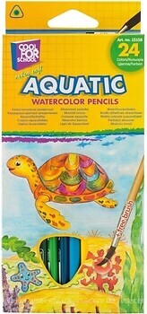Фото Cool for School Олівці кольорові Aquatic Extra Soft (CF15158)