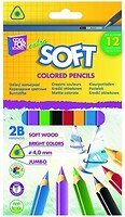 Фото Cool for School Карандаши цветные Jumbo Extra Soft трехгранные (CF15136)