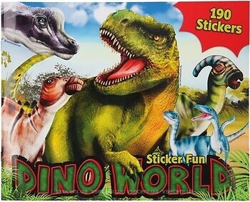 Фото Motto Dino World StickerFun Альбом з наклейками (411160)