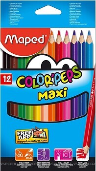 Фото ZiBi Олівці кольорові Color Peps Maxi (MP.834010)