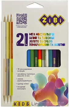Фото ZiBi Олівці кольорові KIDS Line (ZB.2441)