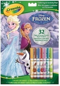 Фото Crayola Книга-раскраска Холодное сердце (1461062)