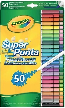Фото Crayola Фломастери Supertips washable (7555)