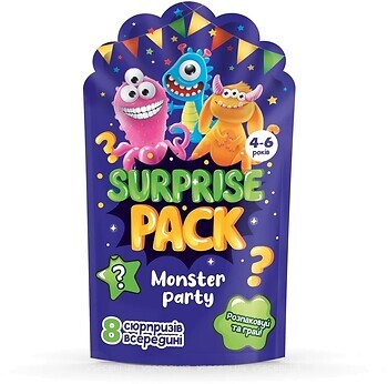 Фото Vladi Toys Набір для творчості Surprise pack. Monster party (VT8080-03)