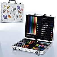 Фото A-Toys Набір для малювання Inspire Children 48 предметів в валізи (001)