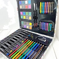 Фото A-Toys Набір для малювання Inspire Children 84 предметів в валізи (002)
