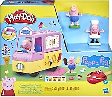 Фото Hasbro Play Doh Машинка с мороженым Свинки Пеппы (F3597)