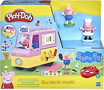 Фото Hasbro Play Doh Машинка з морозивом Свинки Пеппи (F3597)