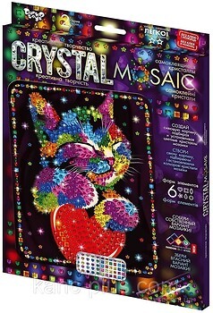 Фото Danko Toys Crystal mosaic Кошеня (CRM-02-02)