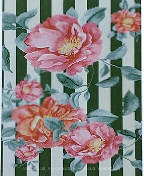 Фото Strateg Алмазна мозаїка Квіти в шпальтах (D0034)