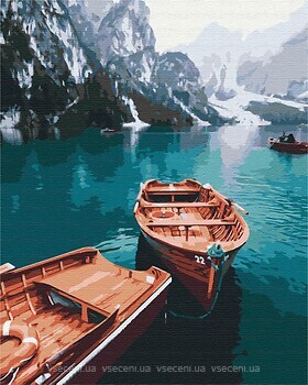 Фото Brushme Човни на альпійському озері (BS51602)