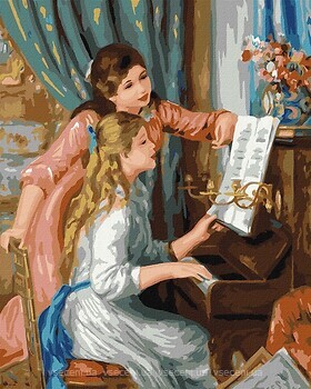 Фото Идейка Две девушки за фортепиано (KHO2664)