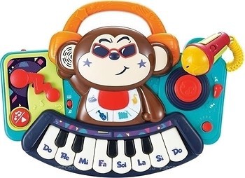 Фото Hola (Huile) Toys Піаніно-мавпочка з мікрофоном (3137)