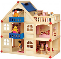 Фото Мир деревянных игрушек Кукольный дом (Д250)