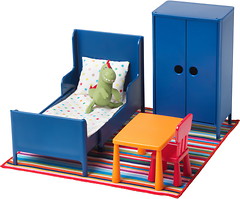 Фото IKEA Меблі для ляльки спальня (902.922.59)