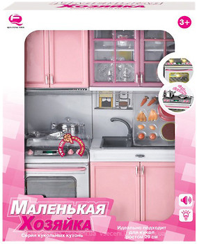 Фото QunFengToys Кукольная кухня Маленькая хозяйка (26214P/R)