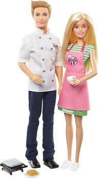 Фото Mattel Барби Барби и Кен шеф-повар (FHP64)